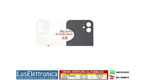 Back cover vetro posteriore - back,
