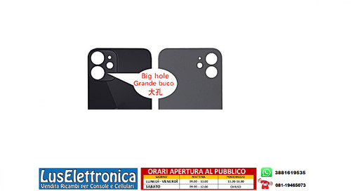 Back cover vetro posteriore - back,