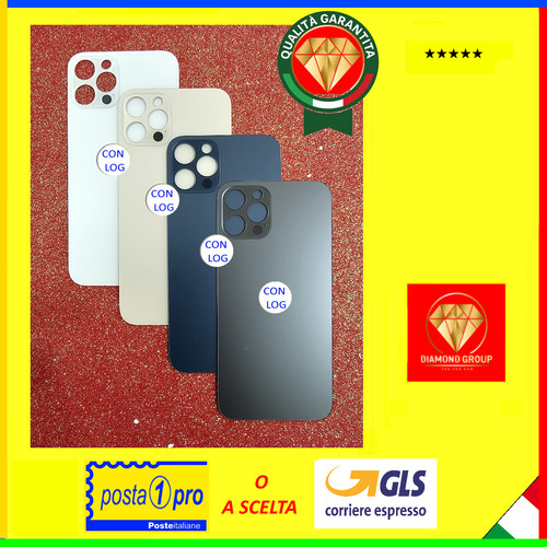 Back cover scocca vetro iphone - back,
