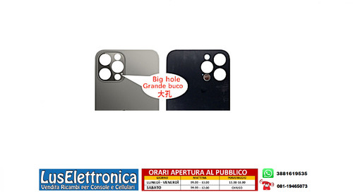 Back cover vetro posteriore - back,