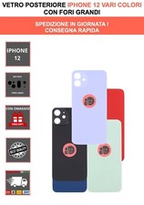 VETRO POSTERIORE PER IPHONE